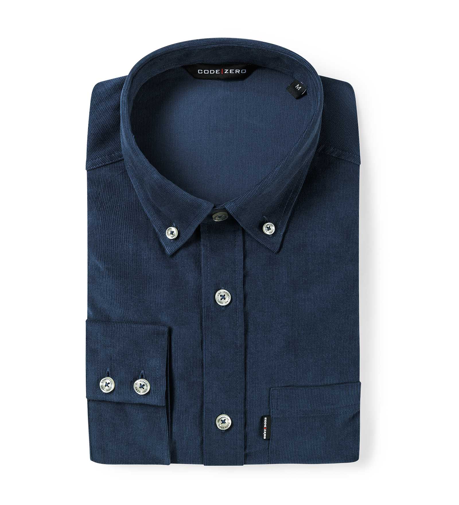 Blue cord shirt