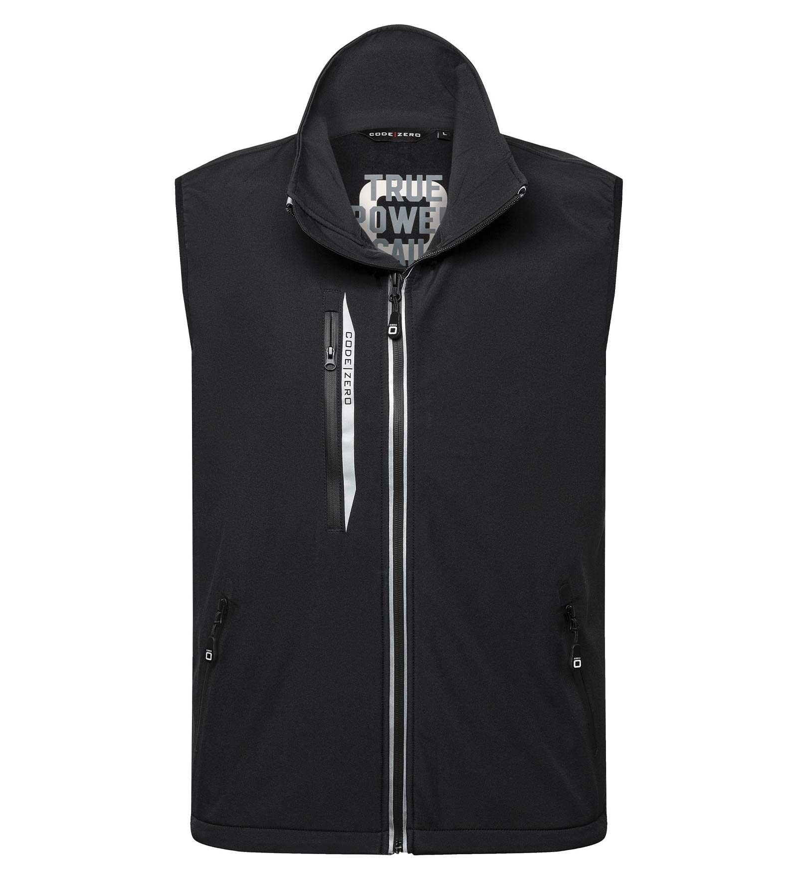 Soft Shell Vest Black for Men 