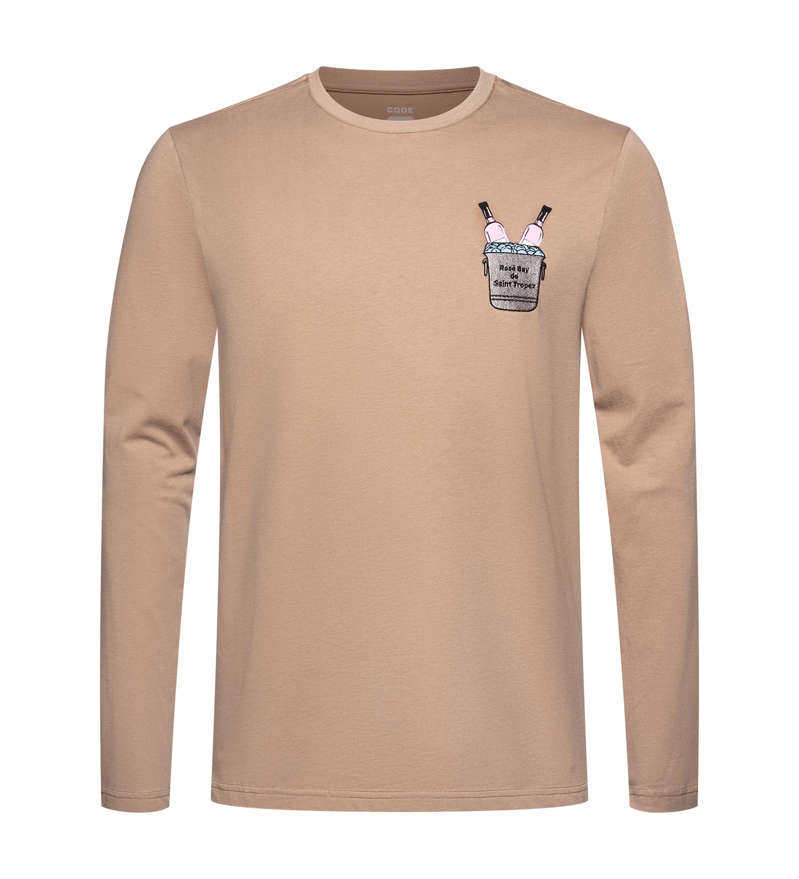 Long-Sleeve T-Shirt Men Rosé all Day