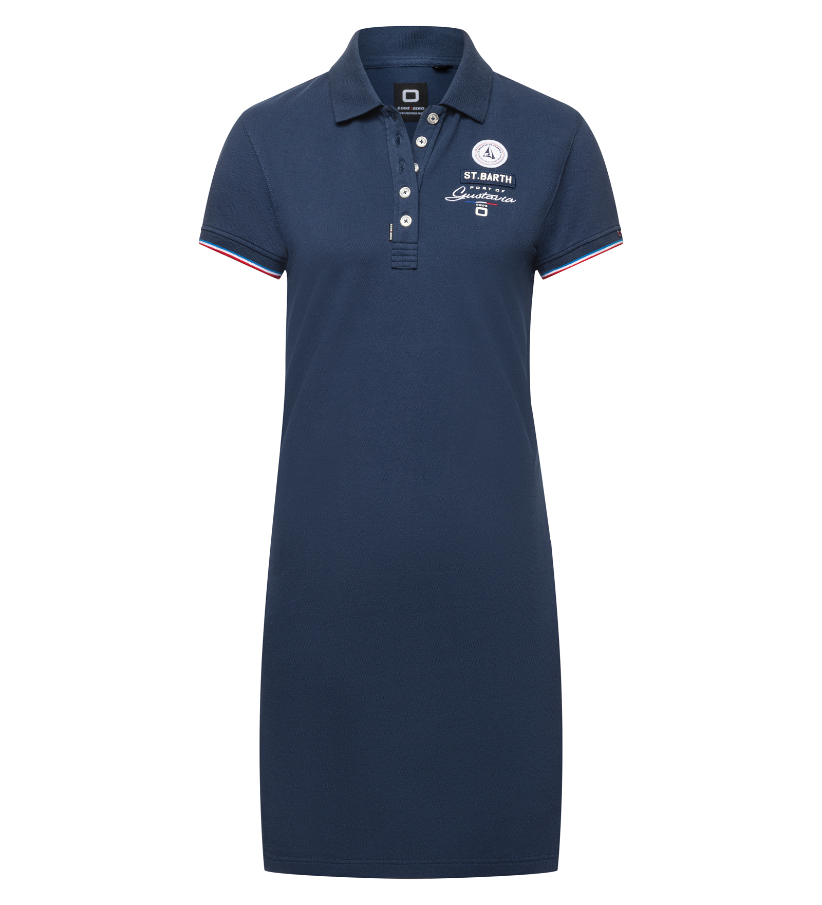 St. Barth Polo Dress Women navy