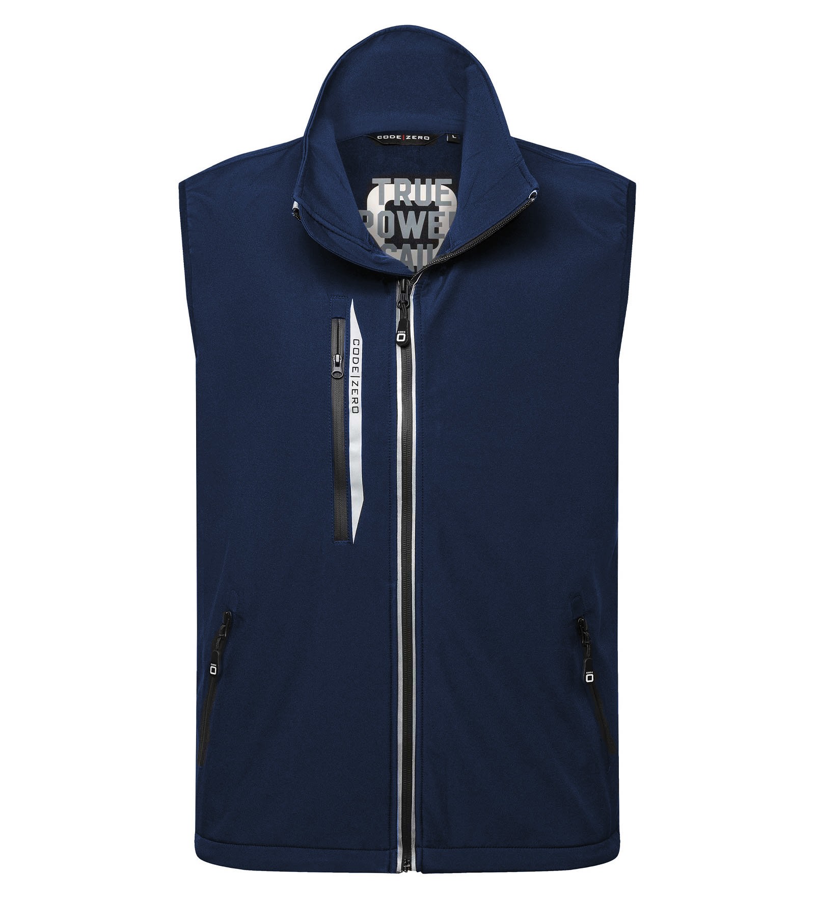 Soft Shell Vest Navy Blue for Men 