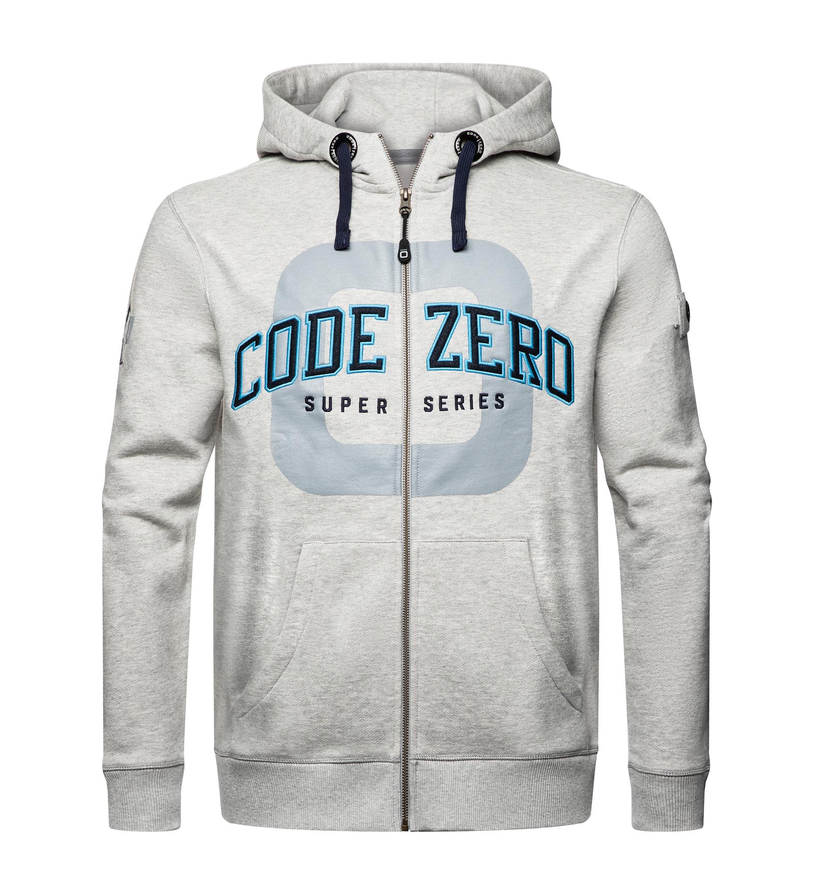 Zip-Up Hoodie Men University